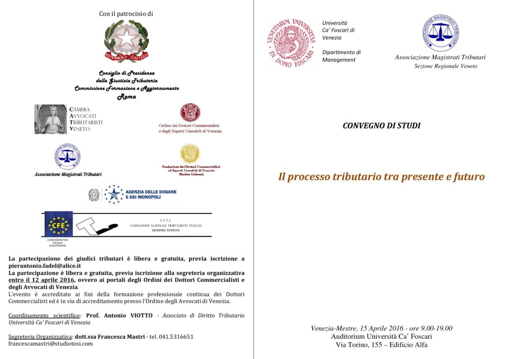 Il processo tributario tra presente e futuro