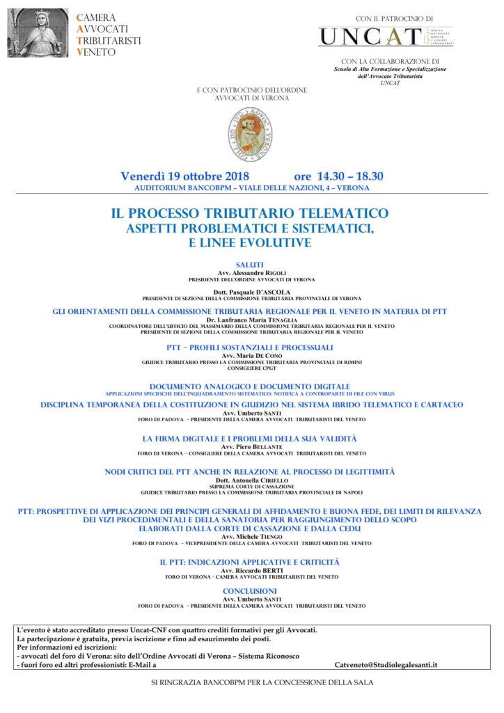 Il processo tributario telematico: criticità e linee evolutive