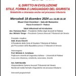 2024 12 18 Diritto Evoluzione Locandina